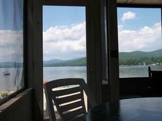 Porch on Newfound Lake